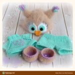 Baby Boy Owl Costume crochet pattern