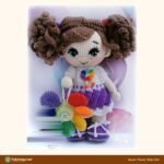 Seven Flower Baby Girl crochet pattern