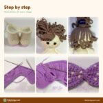 Baby Girl Hedgehog crochet pattern
