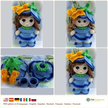 Baby Girl Bluebell crochet pattern