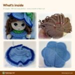 Baby Girl Bluebell crochet pattern