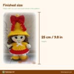 Baby Girl School Bluebell crochet pattern