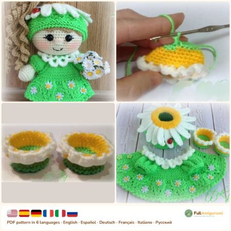 Baby Girl Daisy crochet pattern
