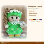 Baby Girl Daisy crochet pattern