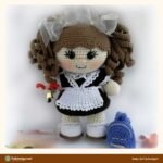 Baby Girl Schoolgirl crochet pattern