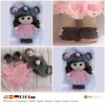Baby Girl Mouse Costume crochet pattern