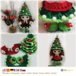 Baby Girl Christmas Tree Costume crochet pattern