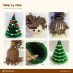 Baby Girl Christmas Tree Costume crochet pattern