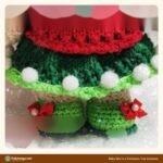 Baby Girl Christmas Tree Costume crochet pattern