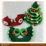 Baby Girl Christmas Tree Costume crochet pattern