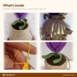 Baby Girl Spring Crocus crochet pattern