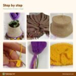 Baby Girl Spring Crocus crochet pattern