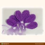 Baby Girl Spring Crocus crochet pattern