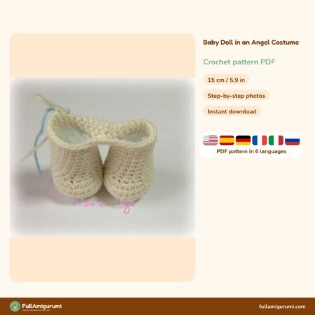 Baby Doll Angel Costume crochet pattern