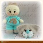 Baby Doll Kitten Costume crochet pattern