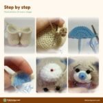 Teddy Bear Costume Doll crochet pattern
