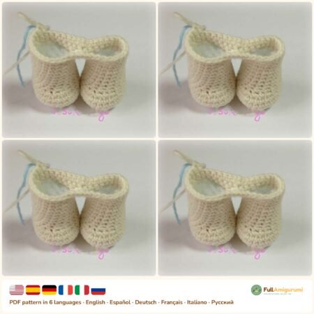 Panda Costume Doll crochet pattern