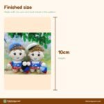 Russian Flag Dolls crochet pattern