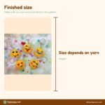 Smiley Keychains crochet pattern