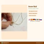 Snow Bull crochet pattern