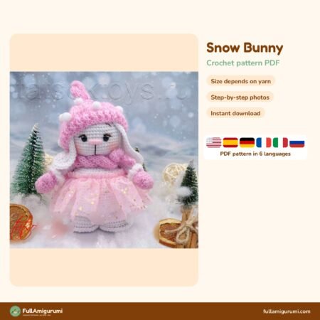 Snow Bunny crochet pattern