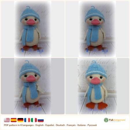 Duckling Motya crochet pattern