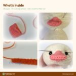 Duckling Motya crochet pattern