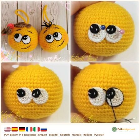 Lovers Smileys crochet pattern