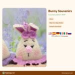 Bunny Souvenirs crochet pattern