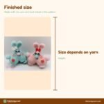 Bunny Valentines crochet pattern